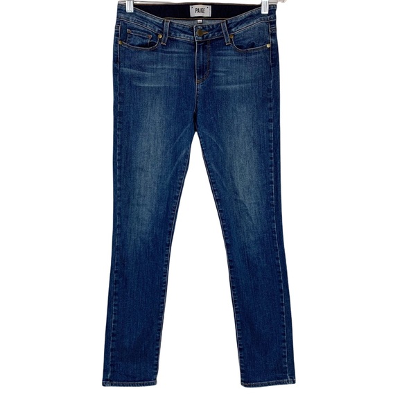 Paige Skyline Ankle Peg Jeans Constance Medium Wash - Picture 2 of 6